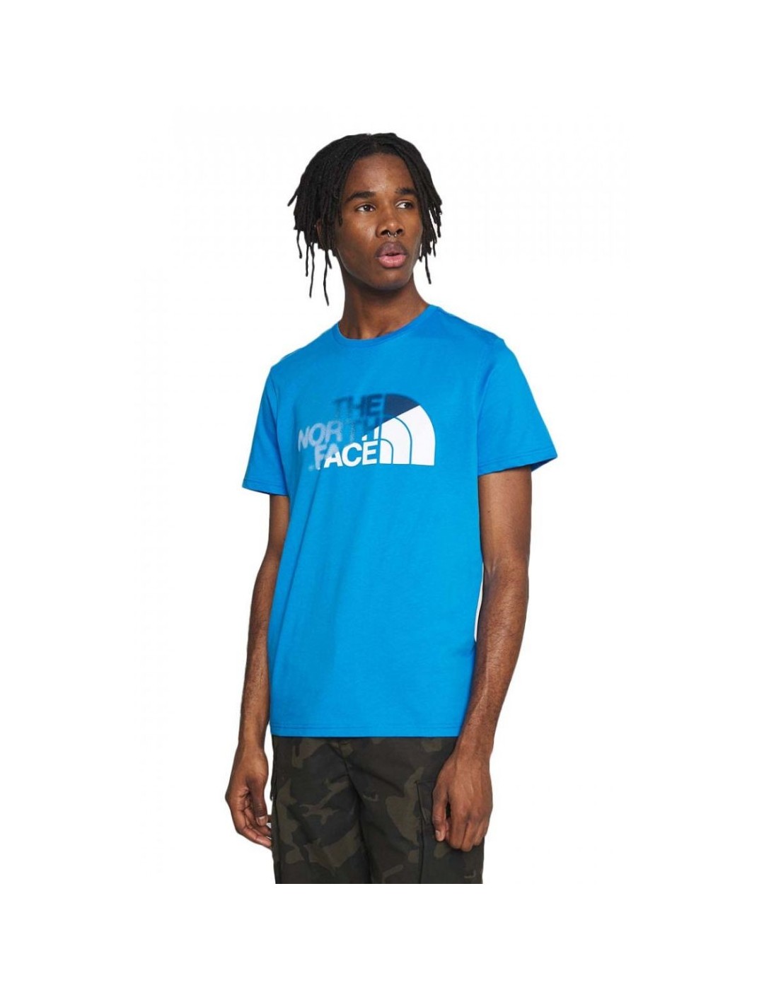 CAMISETA THE NORTH FACE S/S BD GLS TEE CLEAR LAKE BLUE TNF WHITE