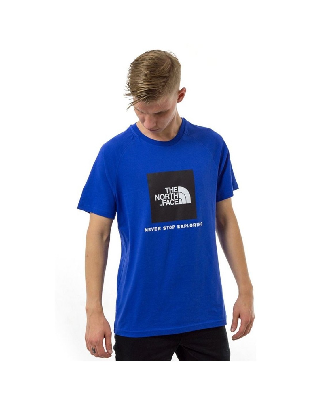 CAMISETA THE NORTH FACE S/S RAG RED BOX TEE TNF BLUE