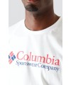 CAMISETA COLUMBIA CSC BASIC LOGO WHITE