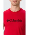 CAMISETA COLUMBIA CSC BASIC LOGO RED