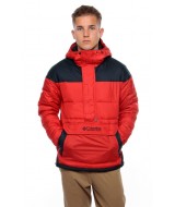 CAZADORA COLUMBIA LODGE PULLOVER MOUNTAIN RED BLACK