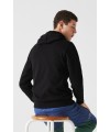 SUDADERA LACOSTE FELPA CON CAPUCHA NOIR
