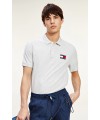CAMISETA TOMMY JEANS TOMMY BADGE POLO GREY HEATHER