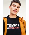 CAMISETA TOMMY JEANS CORP LOGO TEE BLACK