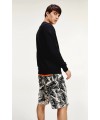 CAMISETA TOMMY JEANS WASHED CORP LOGO TEE BLACK