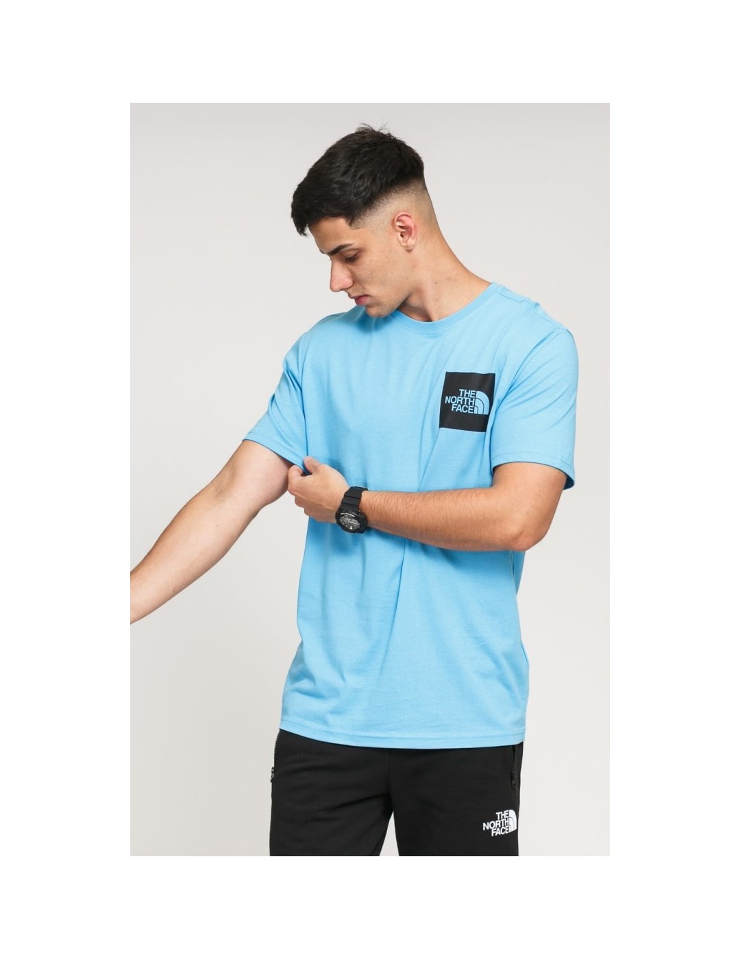 CAMISETA THE NORTH FACE S/S FINE TEE ETHEREAL BLUE