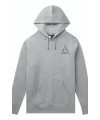 SUDADERA HUF ESSENTIALS TRIPLE TRIANGLE HOODIE HEATHER GREY