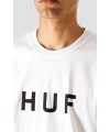 CAMISETA HUF ESSENTIALS OG LOGO TEE WHITE