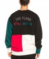 SUDADERA GRIMEY YOGA FIRE CREWNECK BLACK