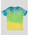 CAMISETA RIPNDIP D.N.A TEE  BLUE GREEN TIE DYE