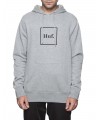 SUDADERA HUF ESSENTIALS BOX LOGO GREY HEATHER