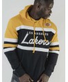 SUDADERA MITCHELL & NESS HEAD COACH HOODY LAKERS