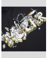 SUDADERA POLAR SKATE CO UZI HOODIE BLACK