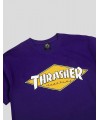 CAMISETA THRASHER DIAMOND LOGO TEE PURPLE