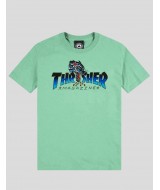 CAMISETA THRASHER LEOPARD MAG TEE MINT