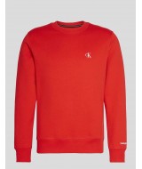 SUDADERA CALVIN KLEIN ESSENTIAL REG CN CREW CHERRY TOMATO