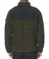 CAZADORA CALVIN KLEIN SHERPA ZIP THROUGH LDD GREEN
