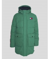 CAZADORA TOMMY JEANS STATEMENT DOWN PARKA MIDWEST GREEN