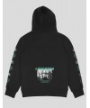 SUDADERA WASTED PARIS COLDNESS HOODIE BLACK