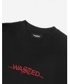 CAMISETA WASTED PARIS CAUTION TEE BLACK