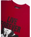 CAMISETA WASTED PARIS FOREVER RED TEE RED