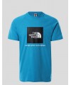 CAMISETA THE NORTH FACE S/S RAG RED BOX TEE MERIDIAN BLUE
