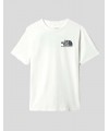 CAMISETA THE NORTH FACE COORDINATES TEE TNF WHITE