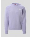 SUDADERA THE NORTH FACE RAGLAN REDBOX CREW SWEET LAVEND